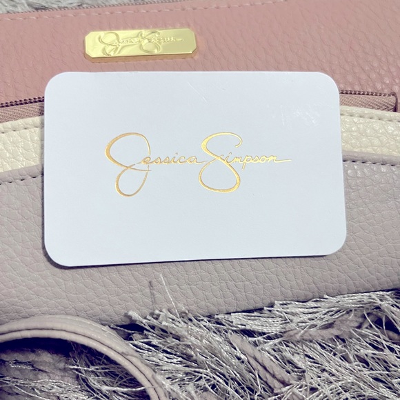JESSICA SIMPSON Wristlet Wallet Zipper Closure with Pockets - Picture 5 of 5